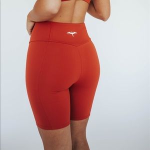 The ‘Iwa Company Kamakai 7” Biker Short (M) Red Dusk